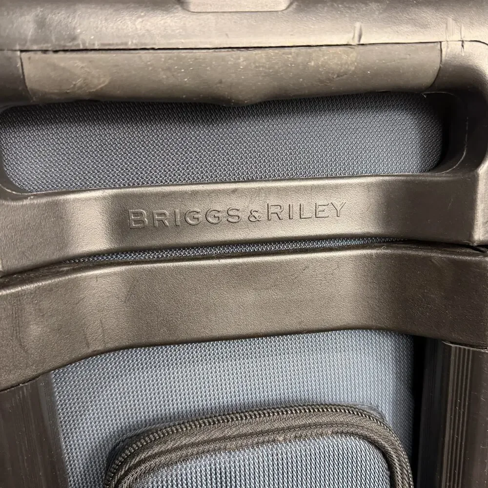 Briggs & Riley Transcend 23” Upright Rolling Duffle Luggage Blue TDUD526 $399